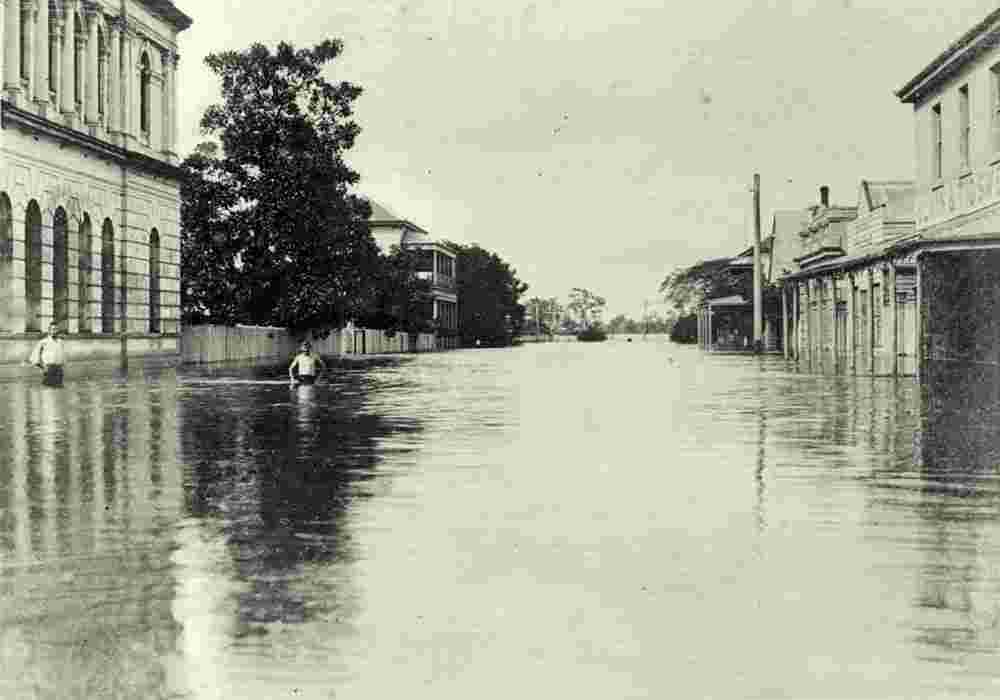Maryborough. Flooding of the Mary River, 1893