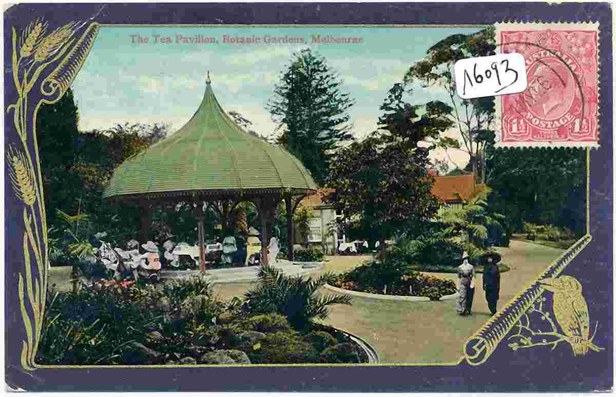 Melbourne. Botanic Garden, Tea Pavilion