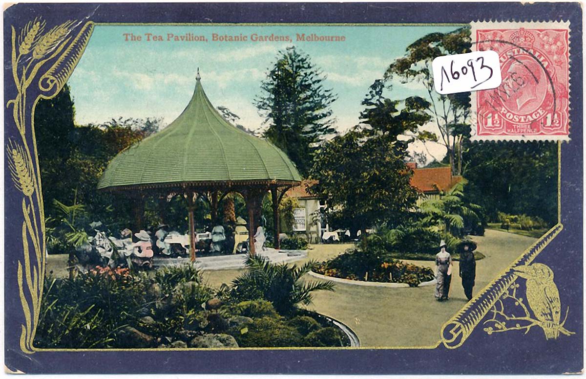 Melbourne. Botanic Garden, Tea Pavilion