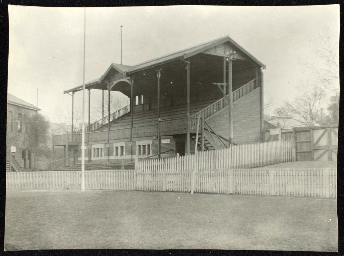 Melbourne. East Melbourne Cricket ground, Grand stand, 1921