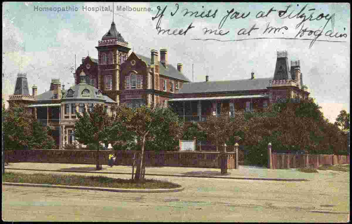 Melbourne. Homeopathic Hospital