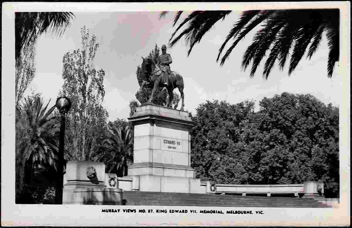 Melbourne. King Edward VII Memorial