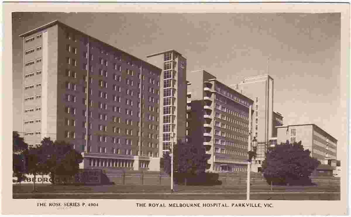 Melbourne Royal Hospital in Parkville