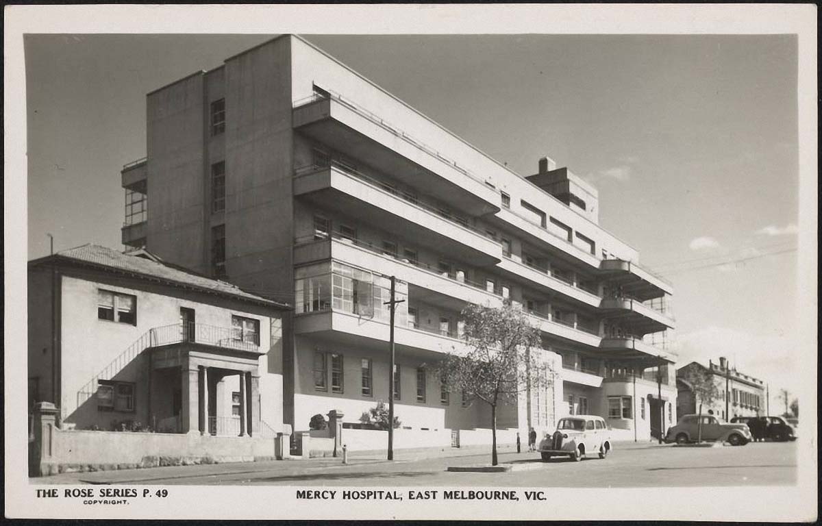 Melbourne. Mercy Hospital, East Melbourne