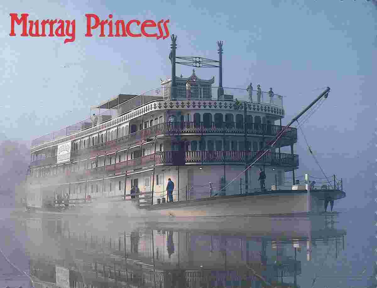 Melbourne. Murray Princess Ship