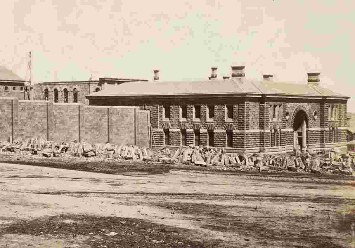Melbourne. Old Prison, 1859