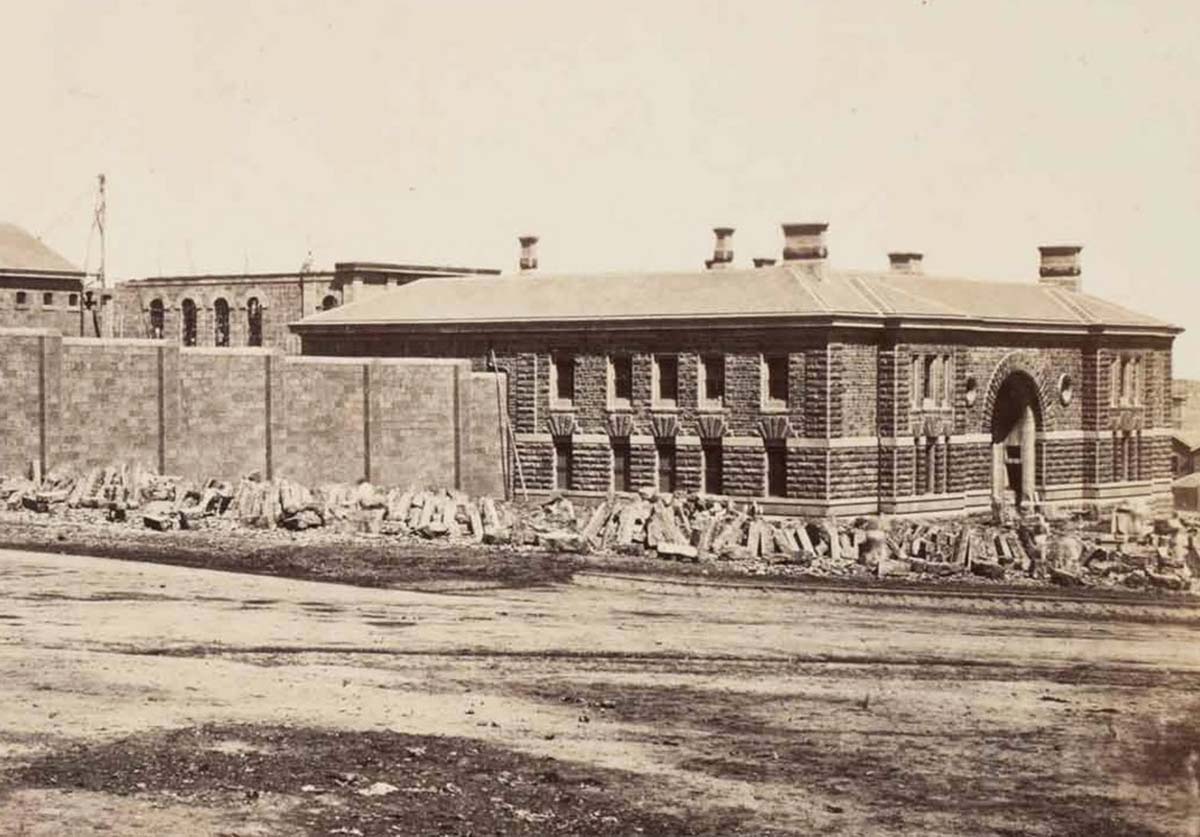 Melbourne. Old Prison, 1859
