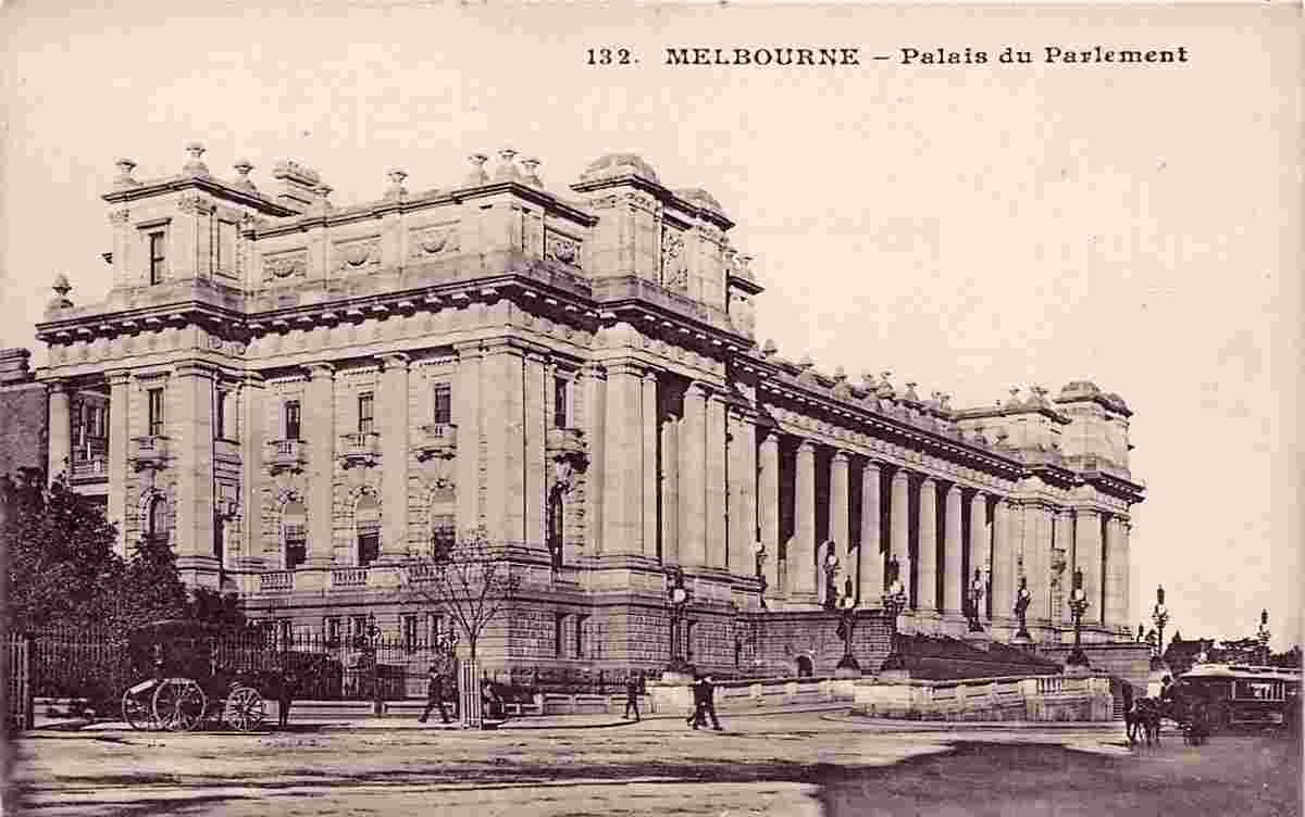 Melbourne. Parliament Palace