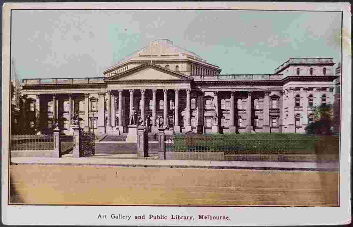 Melbourne. Public Library and Art Gallery