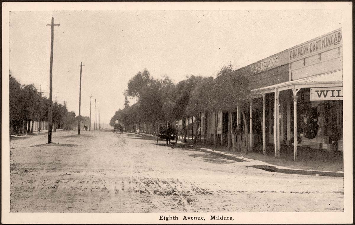 Mildura. Eighth Avenue, 1918Eighth Avenue, 1918