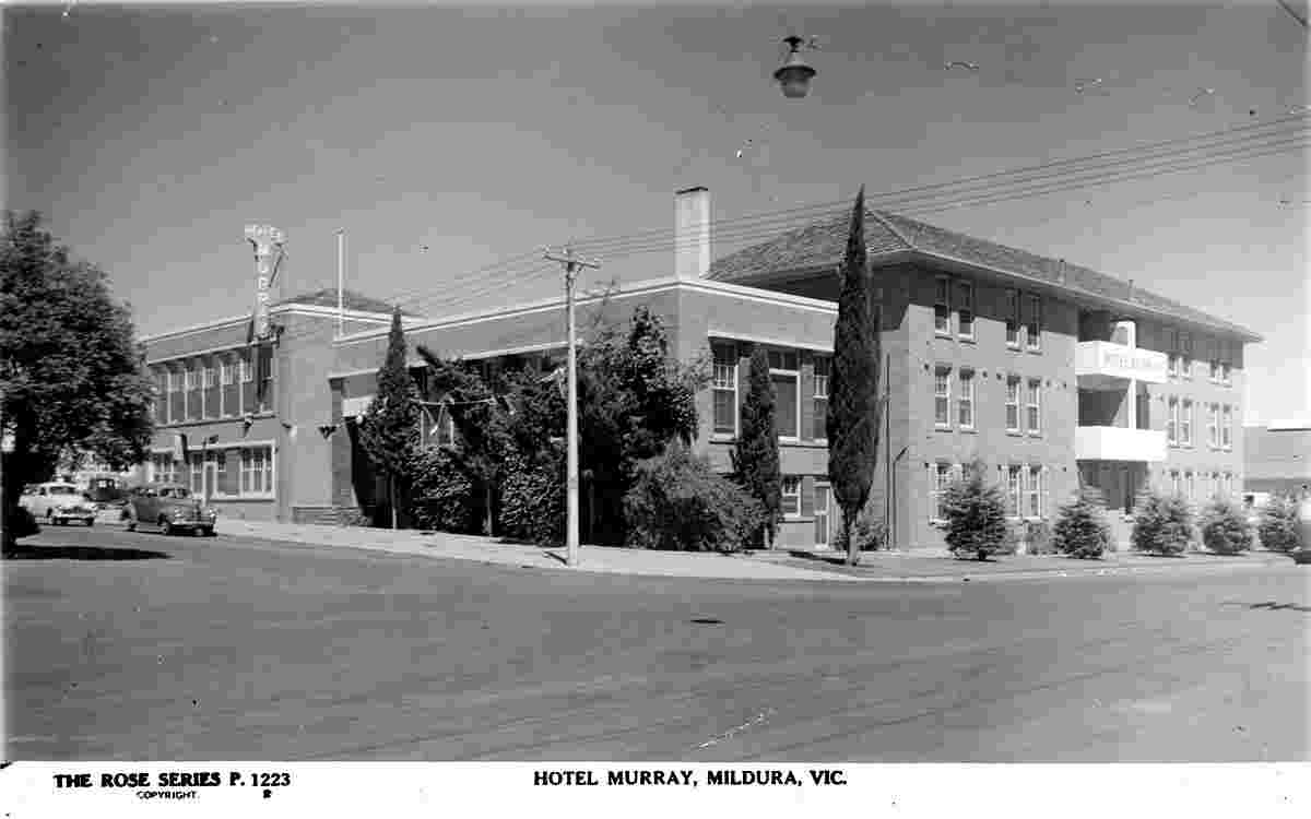 Mildura. Hotel Murray, between 1920 and 1954