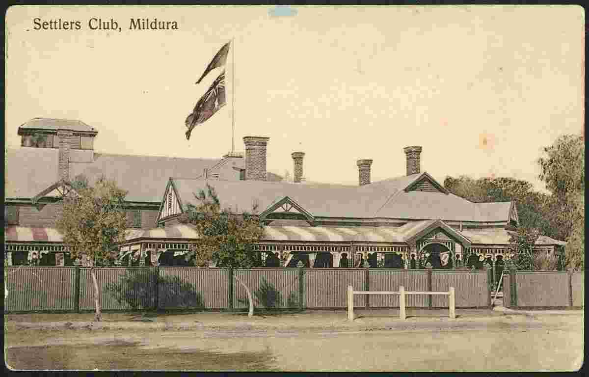 Mildura. Settlers Club, 1906