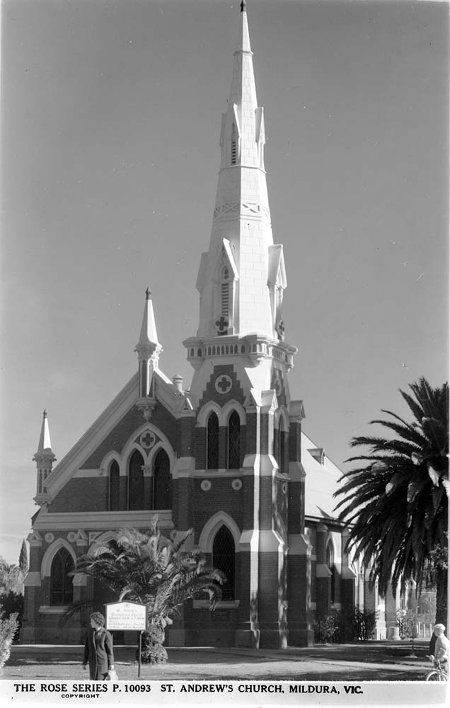 Mildura. St Andrew's Church, between 1920 and 1954