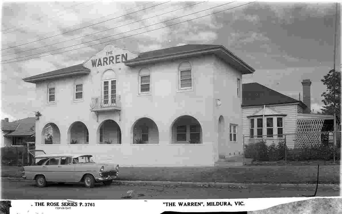 Mildura. The Warren, between 1920 and 1954