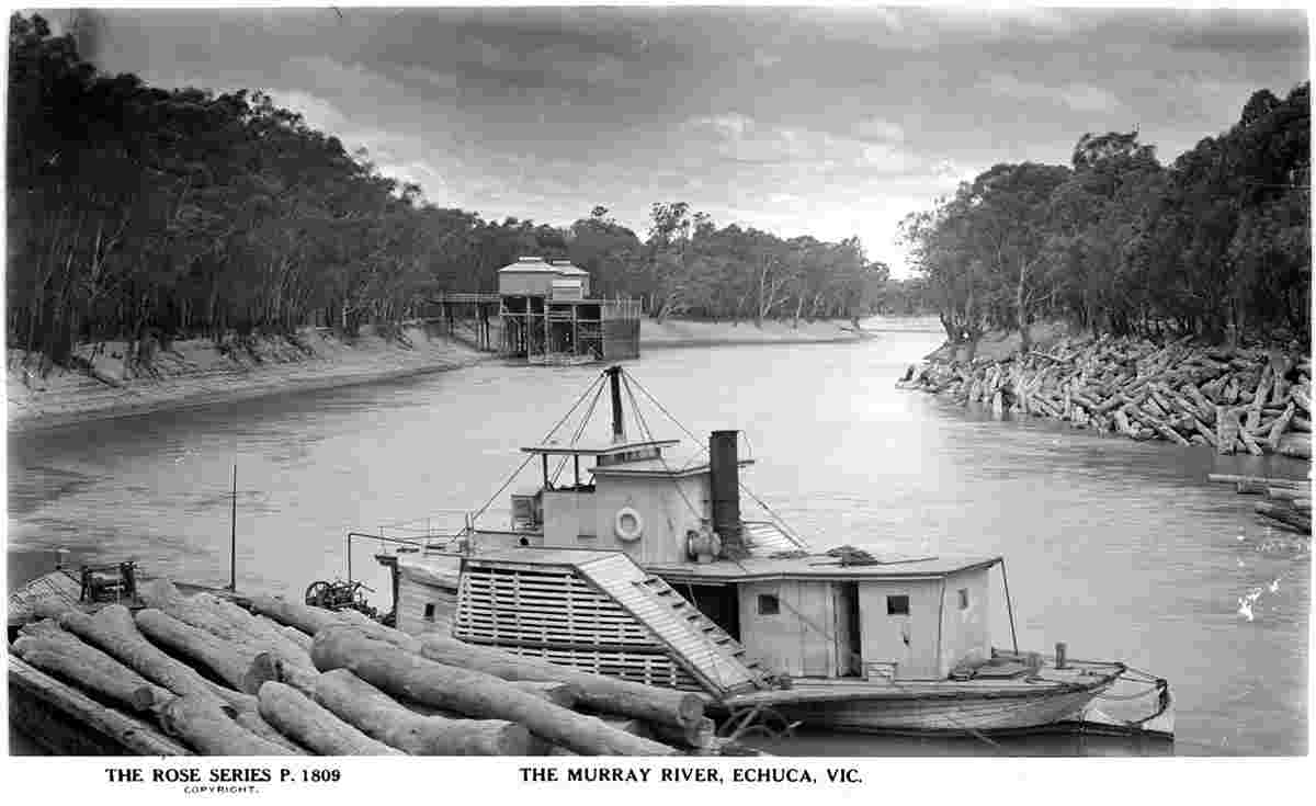 Moama. Murray River, between 1920 and 1954