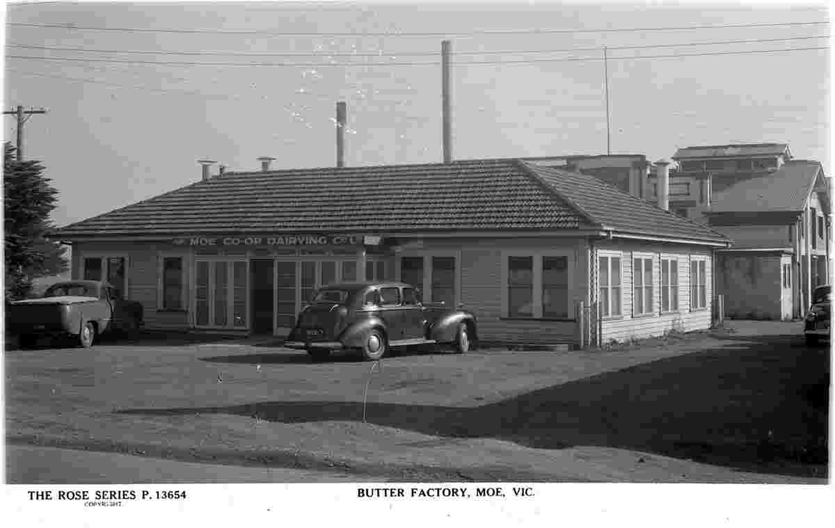 Moe. Butter Factory, between 1920 and 1954