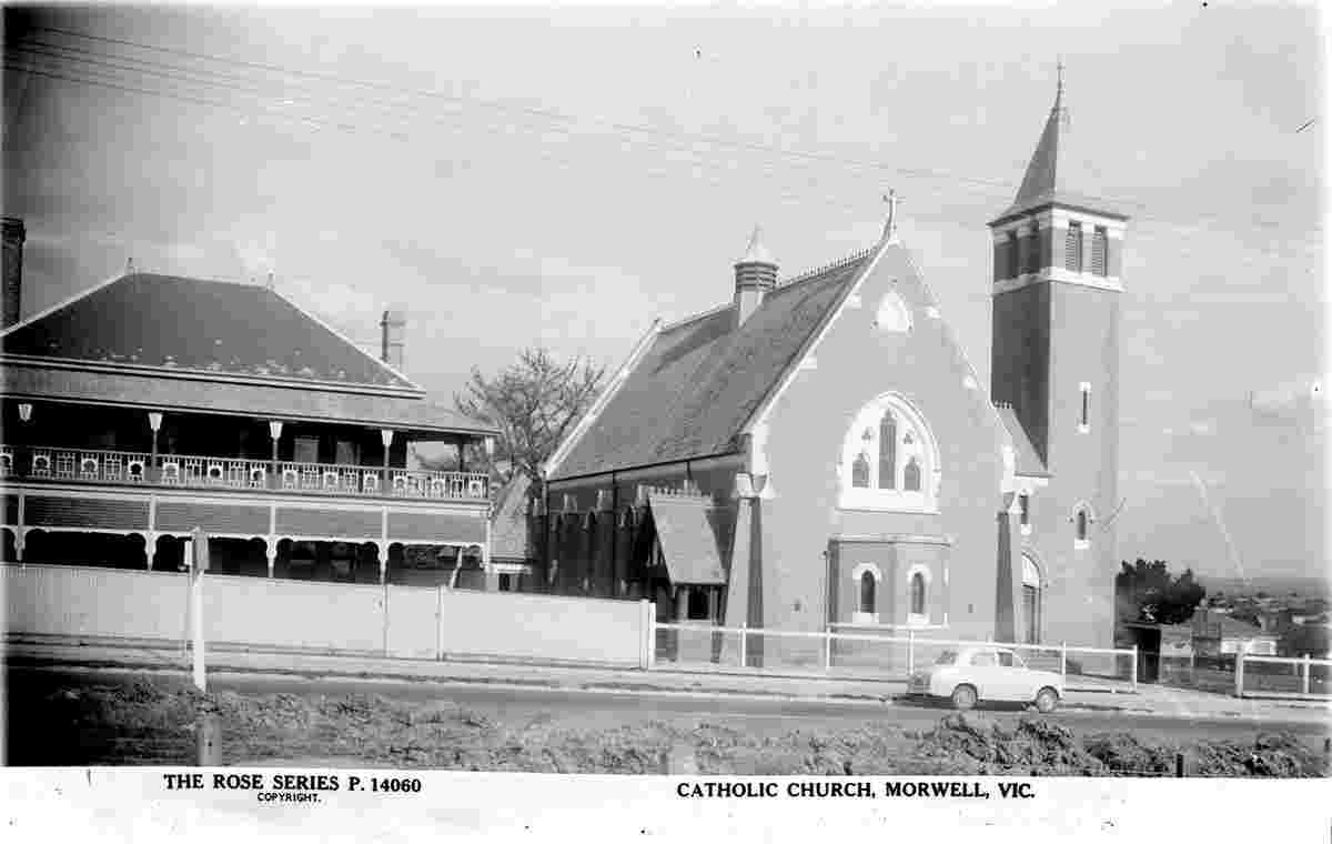 Morwell. Catholic Church, between 1920 and 1954
