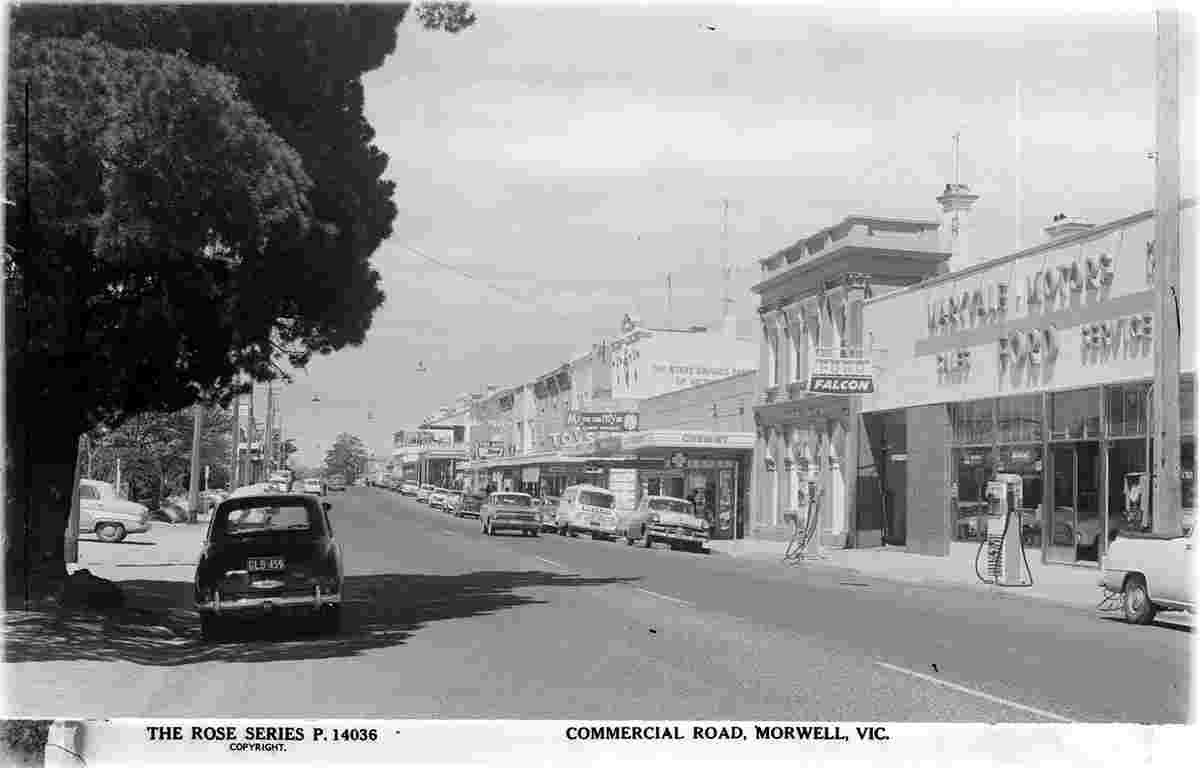 Morwell. Commercial Road, between 1920 and 1954