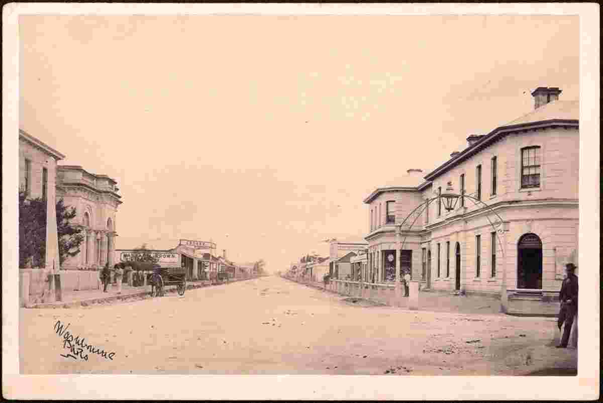 Mount Gambier. Commercial Street, 1870