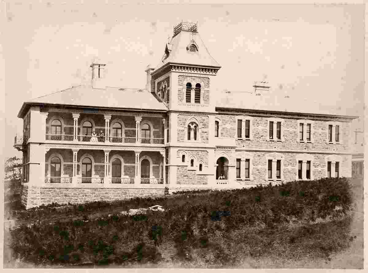 Mount Gambier. Hospital, circa 1890