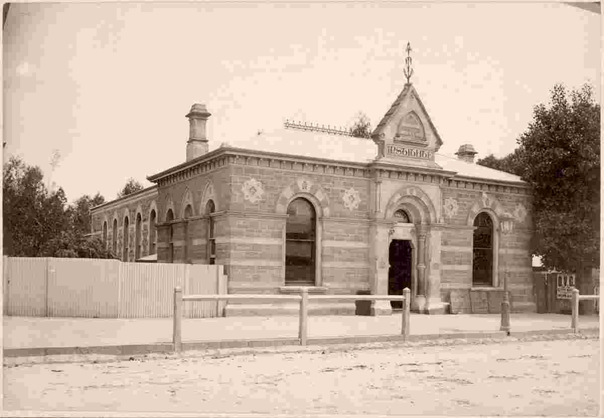 Mount Gambier. Institute Building, 1880