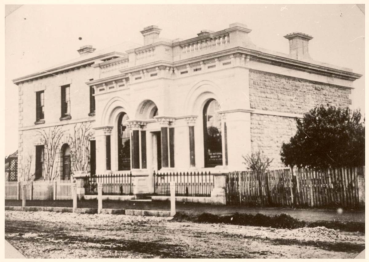 Mount Gambier. National Bank, 1875