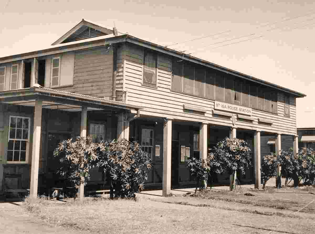 Mount Isa. Police Station, 1952