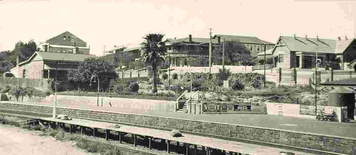 Murray Bridge. Railway Station, 1933