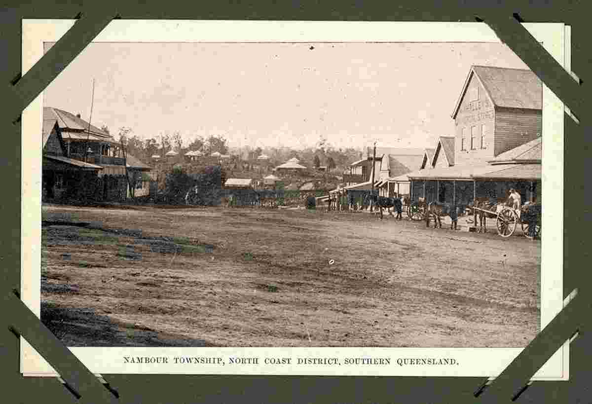 Nambour. Main street, circa 1905