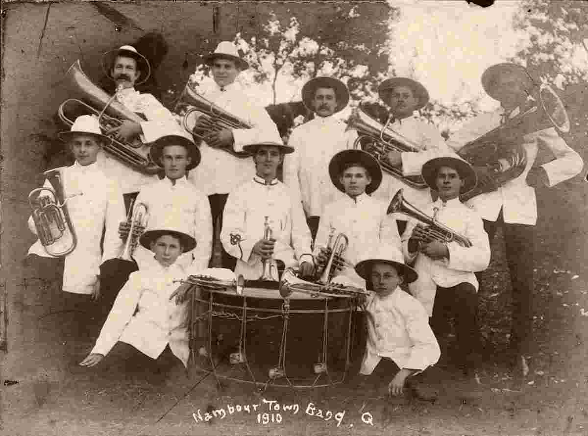 Nambour. Town Band, 1910