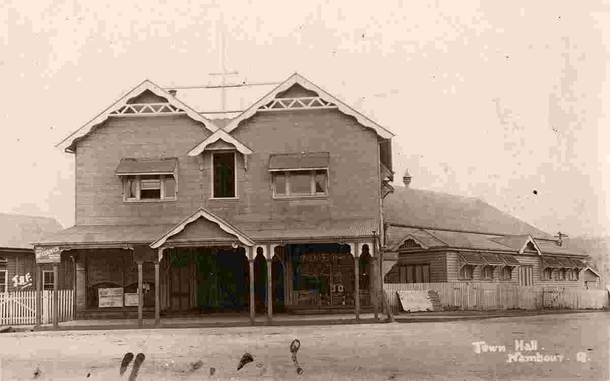 Nambour. Town Hall, 1918