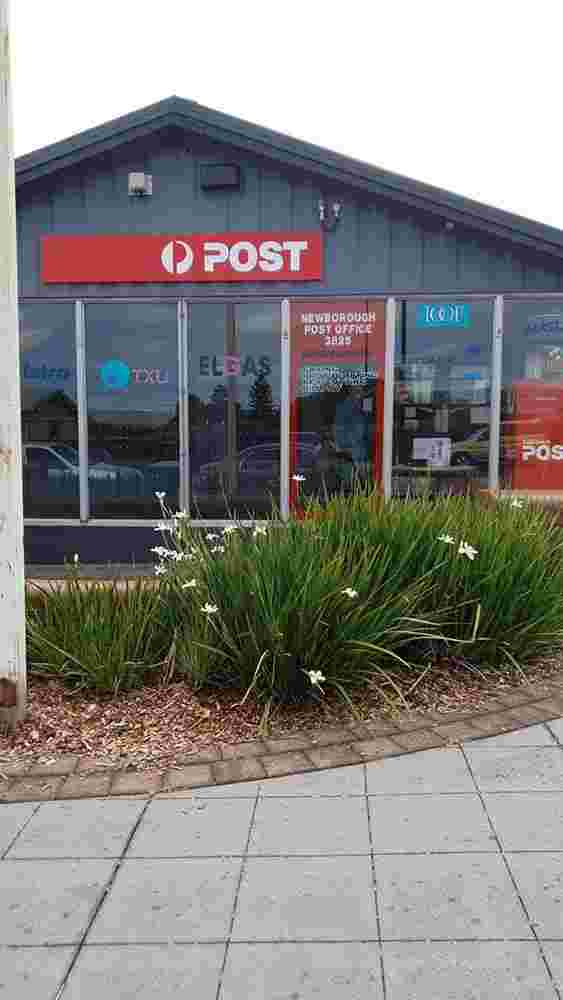 Newborough. Post office