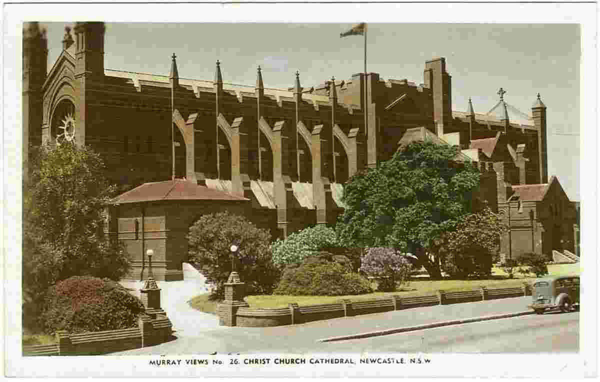 Newcastle. Christ Church Anglican Cathedral, 1940s