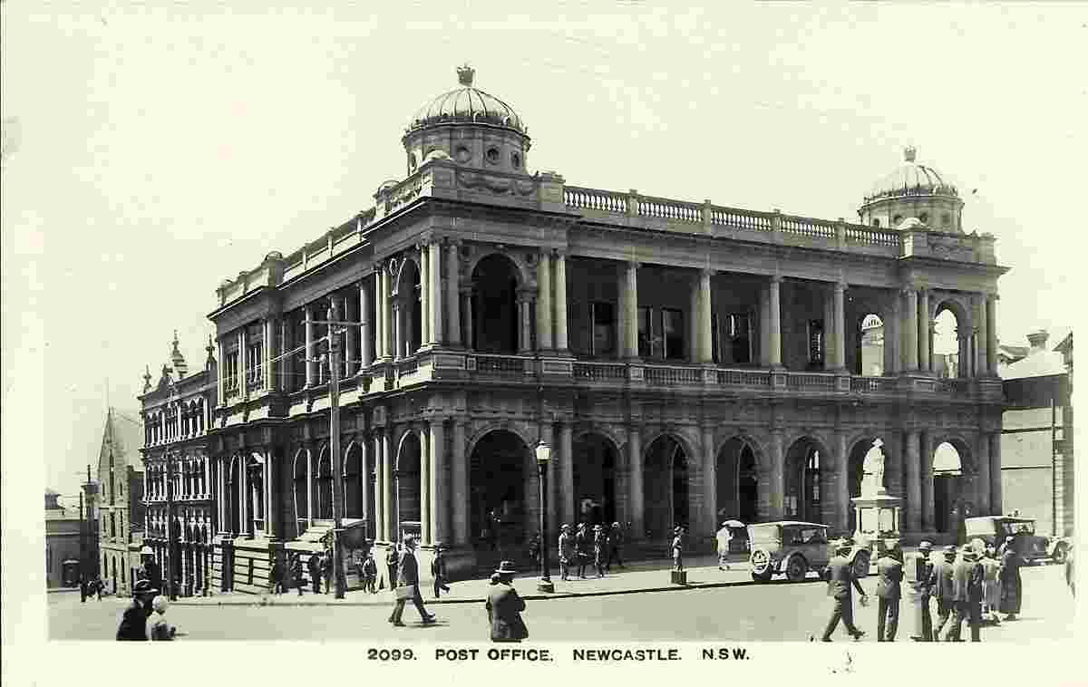 Newcastle. Post Office, 1929