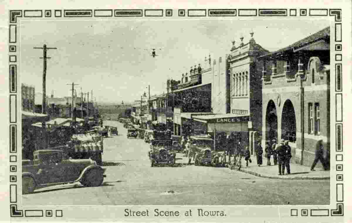 Nowra. Panorama of Junction Street