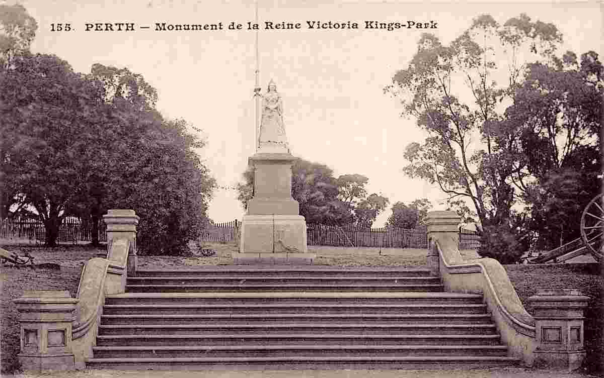 Perth. King's-Park - Monument to Queen Victoria