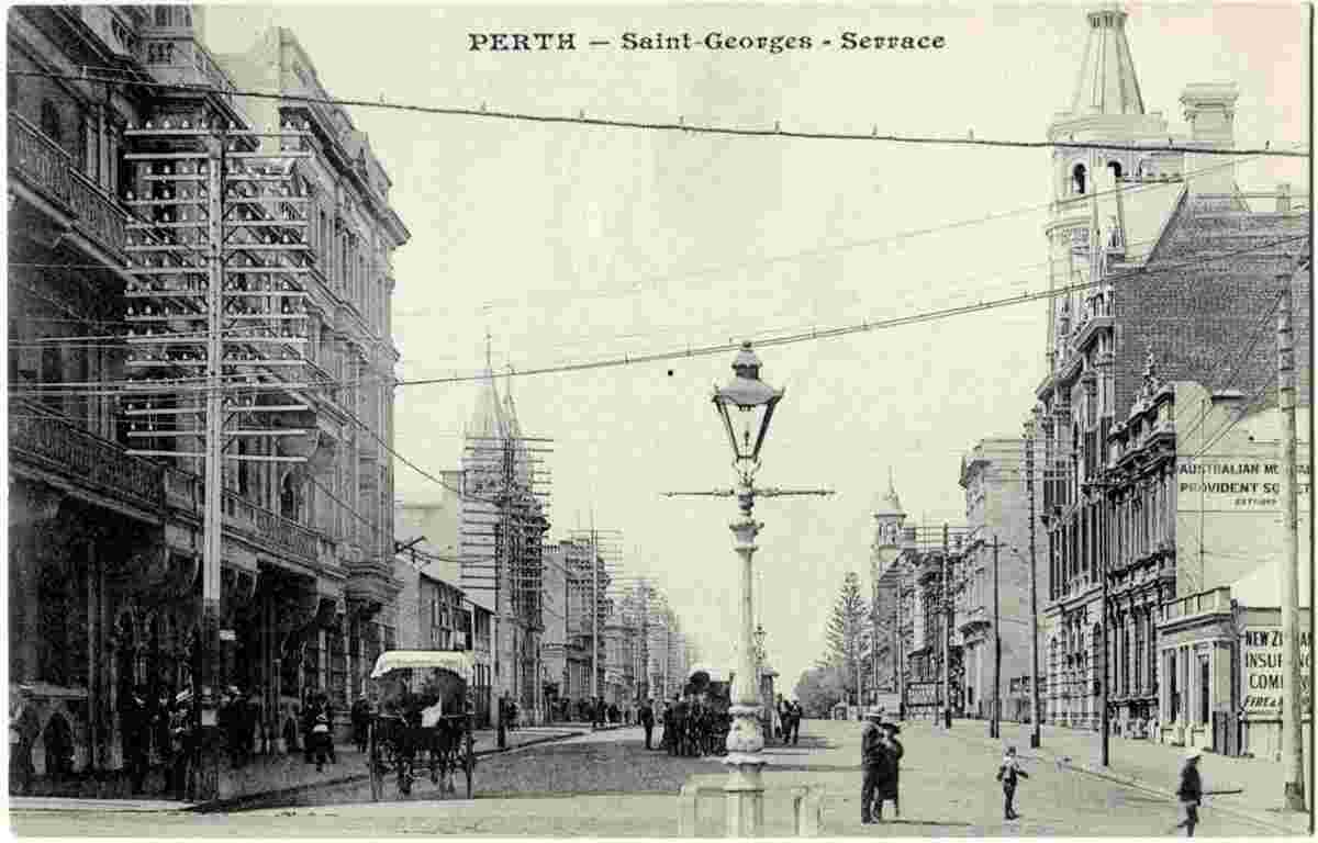 Perth. Saint Georges Terrace
