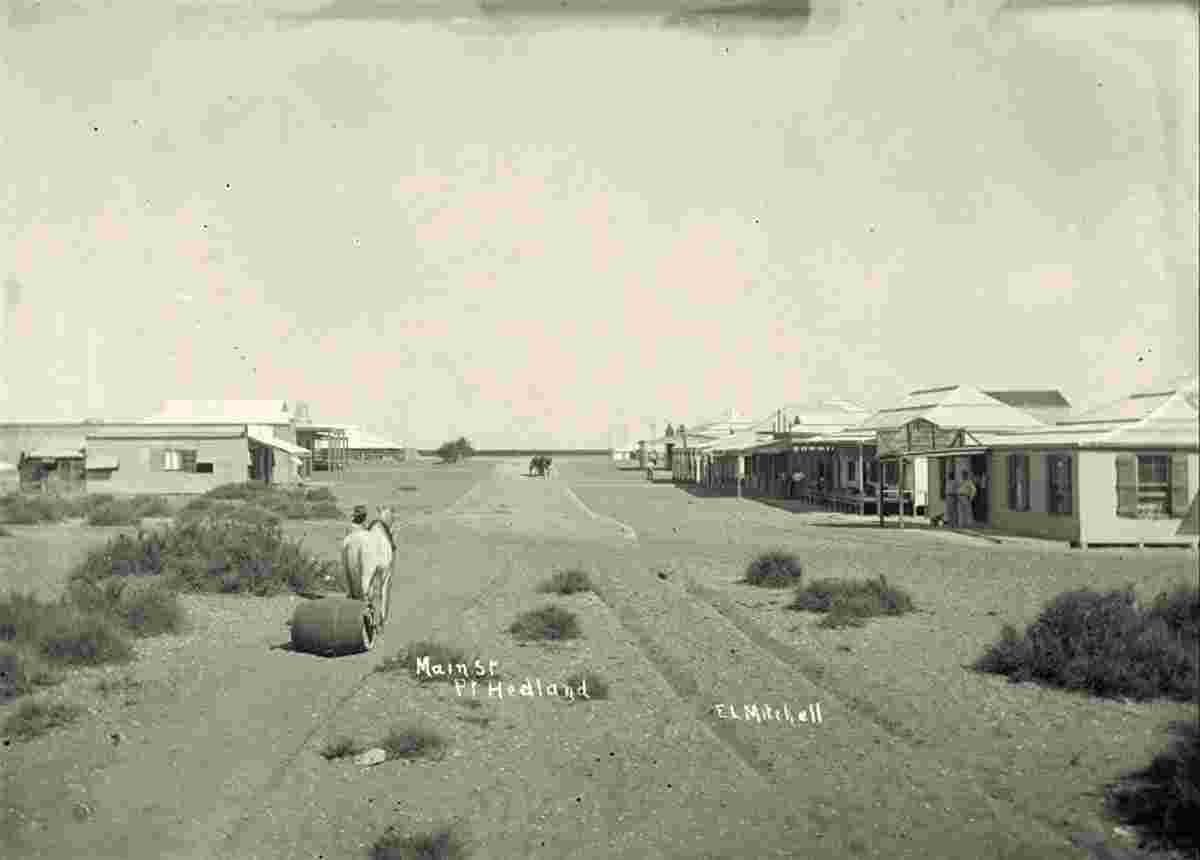 Port Hedland. Anderson Street, circa 1910