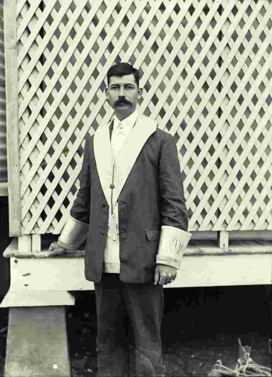 Port Hedland. Unidentified member of the Masons