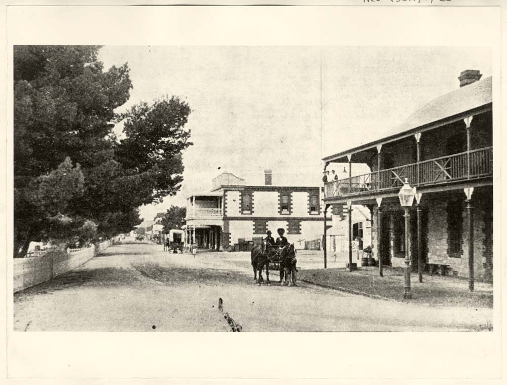 Port Lincoln. Tasman Terrace, looking south, 1890