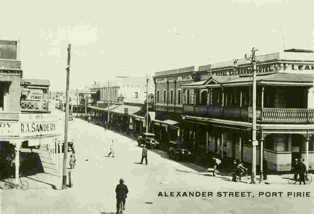 Port Pirie. Alexander Street, 1937