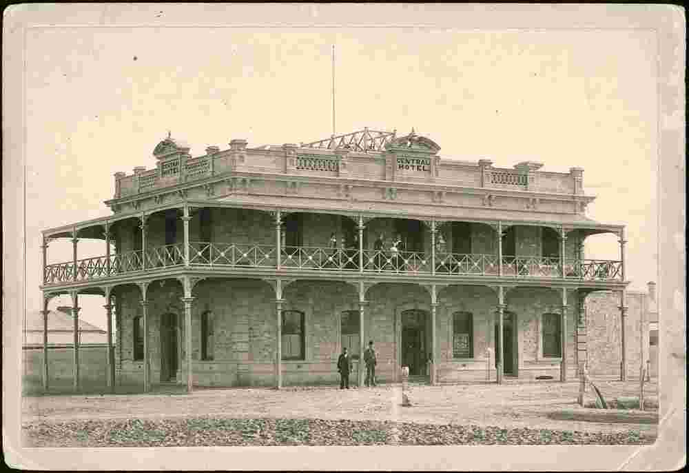 Port Pirie. Central Hotel, 1885