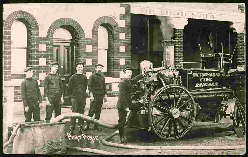 Port Pirie. Fire engine, 1910
