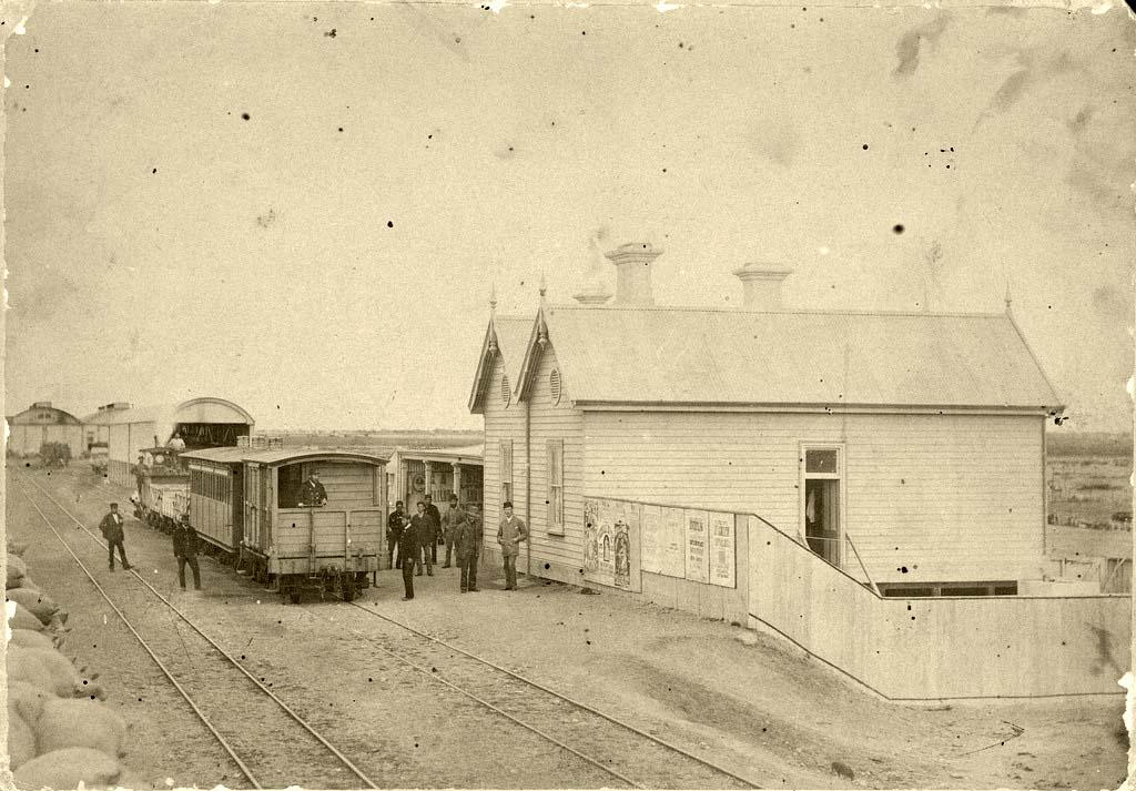 Port Pirie. Railway Station, 1881