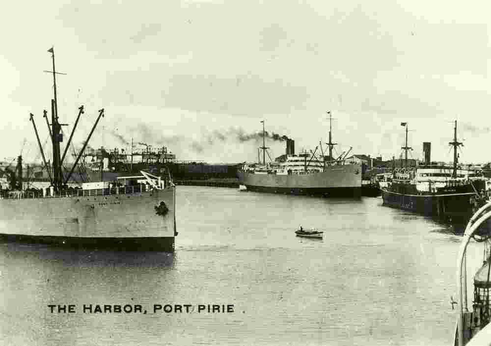 Port Pirie. The harbor, 1937
