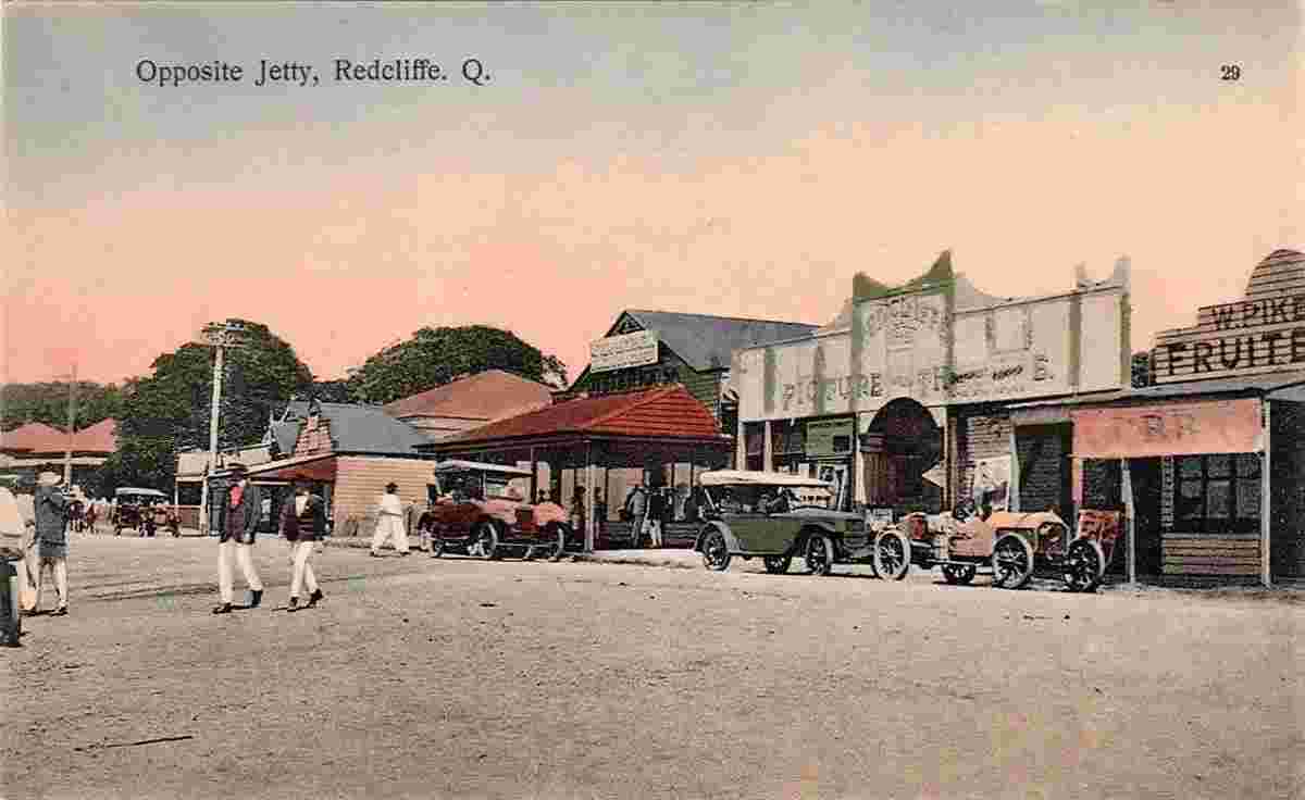 Redcliffe. Opposite the jetty, circa 1920