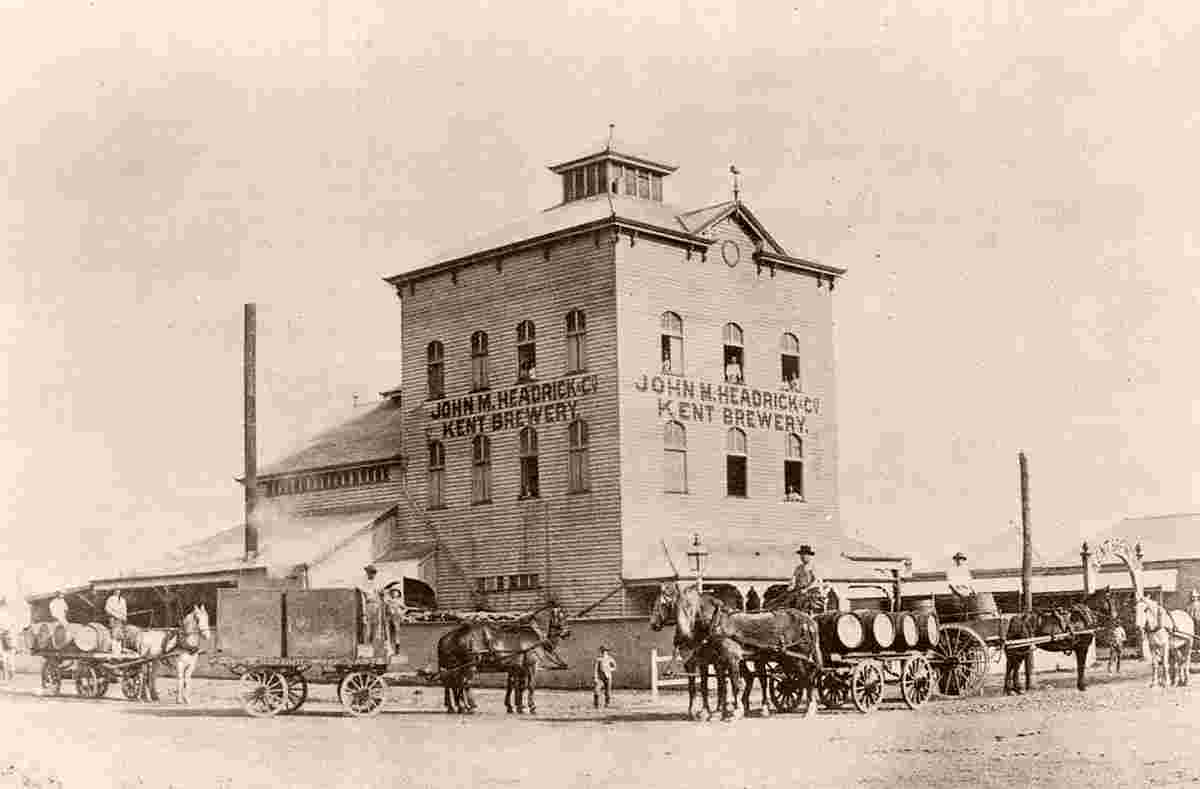 Rockhampton. John M. Headrick & Co, Kent Brewery, 1895