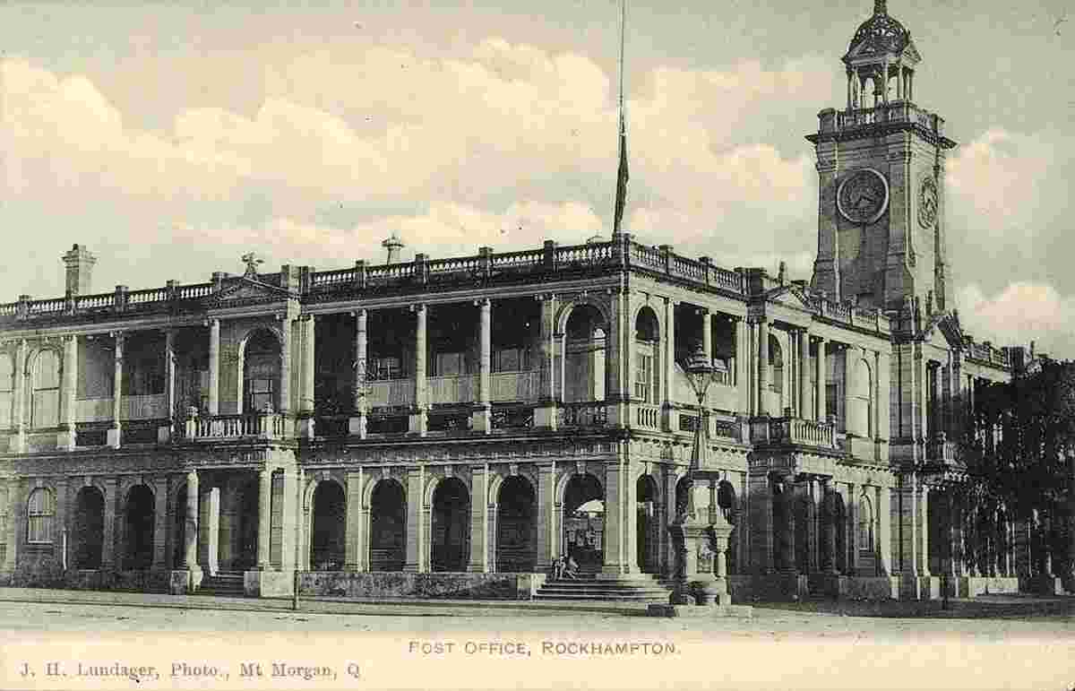 Rockhampton. Post Office, 1895