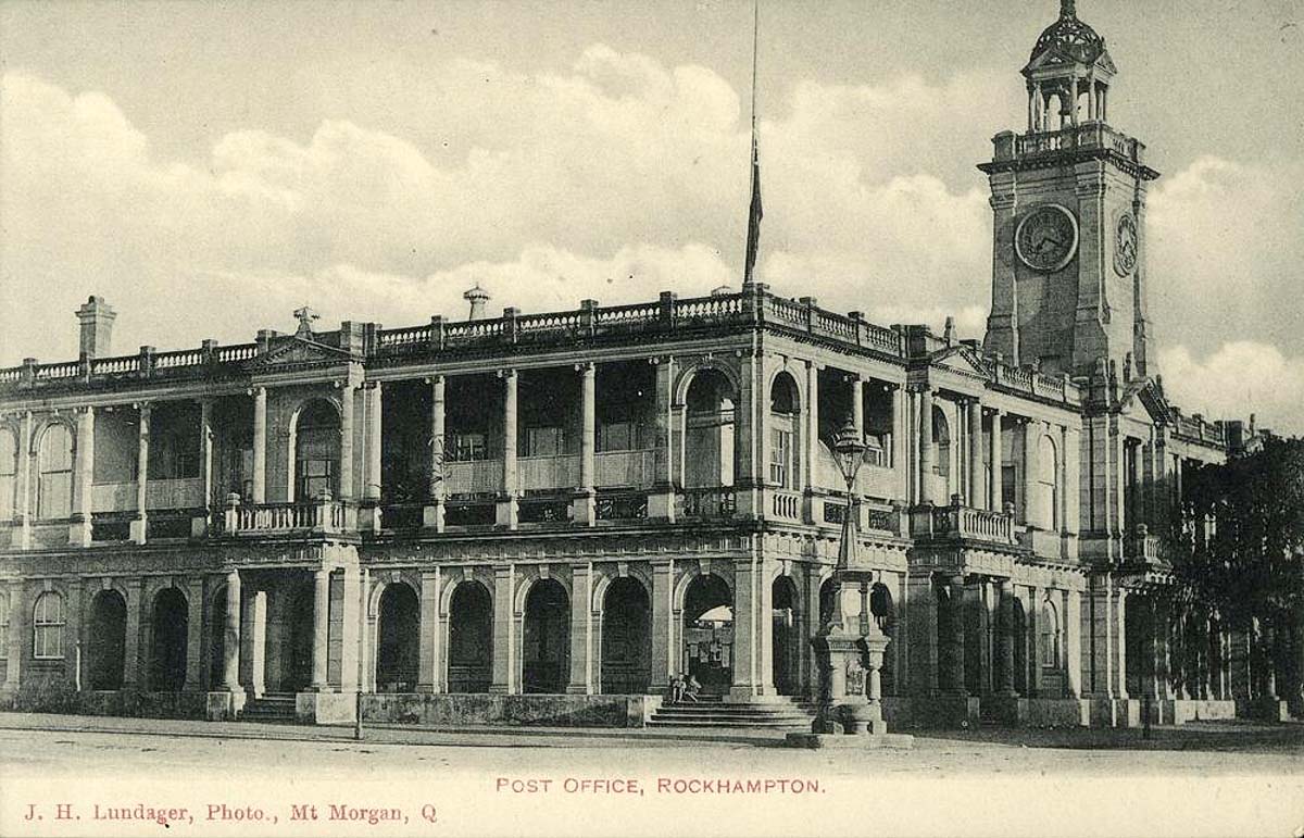Rockhampton. Post Office, 1895
