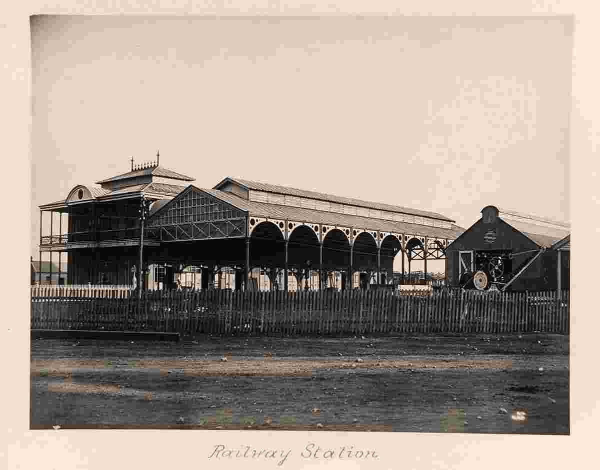 Rockhampton. Railway Station, 1887